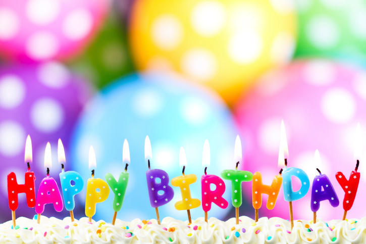 Birthday party celebration at the gym